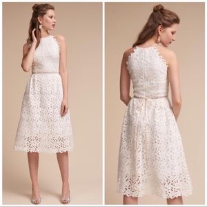BHLDN White Lace James Dress